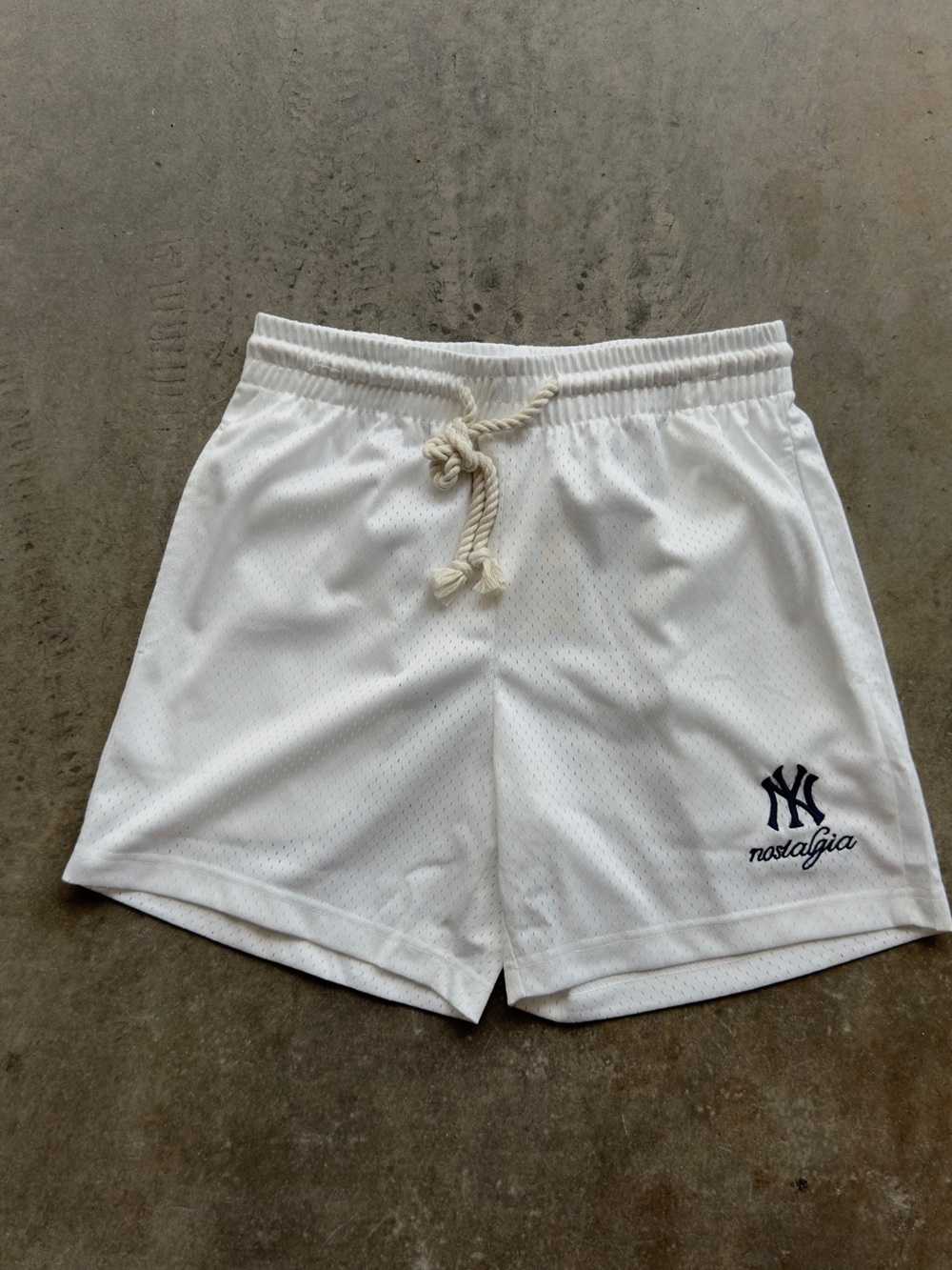 NY “yankees” nostalgia mesh shorts